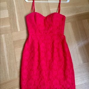 BCBG Roselle Strapless Cocktail dress